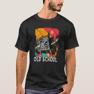 T-shirt Ghetto Blaster 80's 90's Hip Dabbing Old Schoo