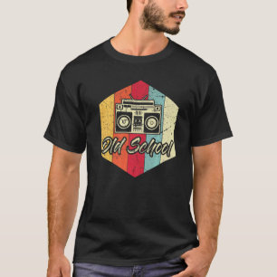 T-shirt Ghetto Blaster 80's 90's Party Hip Hip Rap R&b Ret