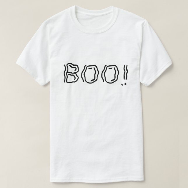 T-shirt Ghomajorité Boo ! (Design devant)