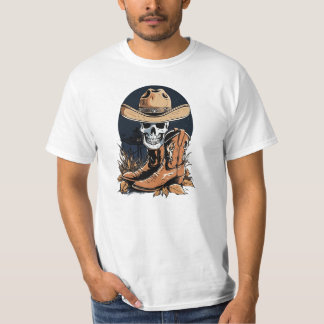 T-shirt Ghomajorité Wrangler : Haungly Western