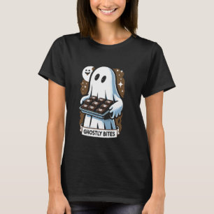 T-shirt Ghoost Mites Ghost Brownie Halloween Pain à pâtiss