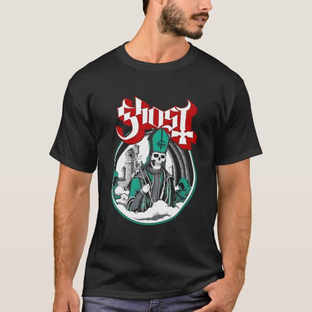 T-shirt Ghost Â€“ Secular Haze (Devant)