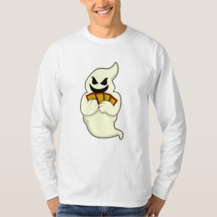 T-shirt Ghost at Poker avec cartes de Poker