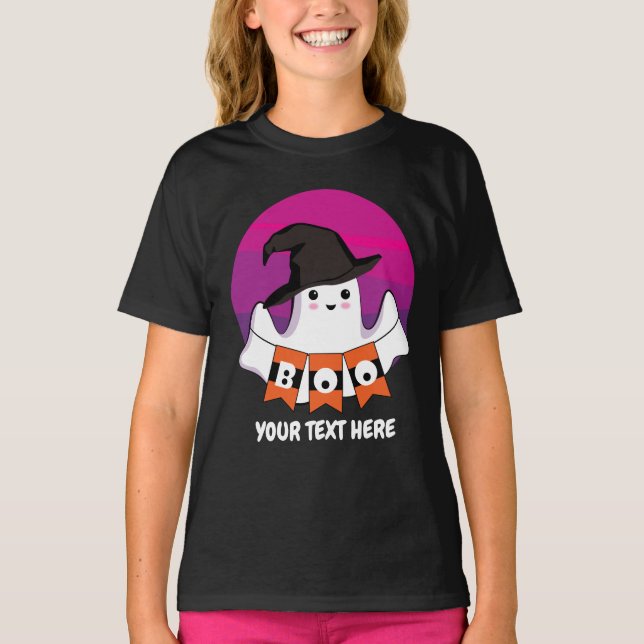 T-Shirt Ghost Boo (Devant)