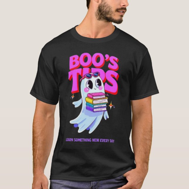T-shirt Ghost, boo (Devant)