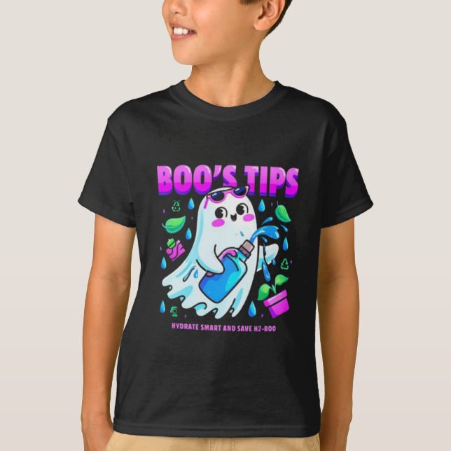 T-SHIRT GHOST, BOO PHANTOM (Devant)