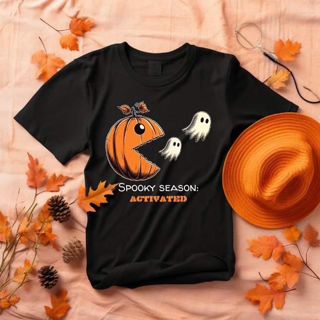 T-shirt Ghost Citrouille de jeu vidéo Halloween des années (Créateur téléchargé)