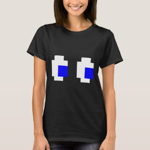 T-shirt Ghost Eyes Pixel Arcade jeu vidéo 8 bits correspon