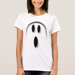 T-shirt Ghost Halloween blanc