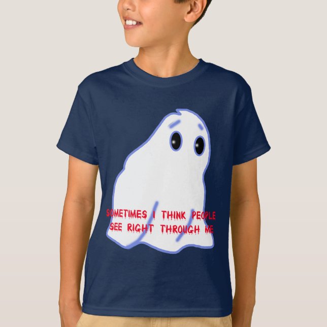 T-shirt Ghost Halloween le plus mou (Devant)