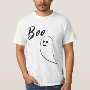 T-shirt Ghost Halloween livre blanc noir