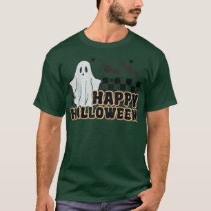 T-shirt Ghost Halloween Party Shirt Happy Halloween 2022 F