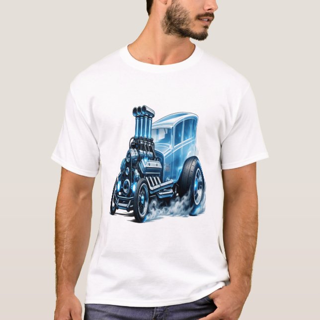 T-shirt Ghost Hot Rod (Devant)