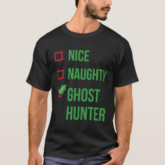 T-shirt Ghost Hunter Funny Pajama cadeau de Noël