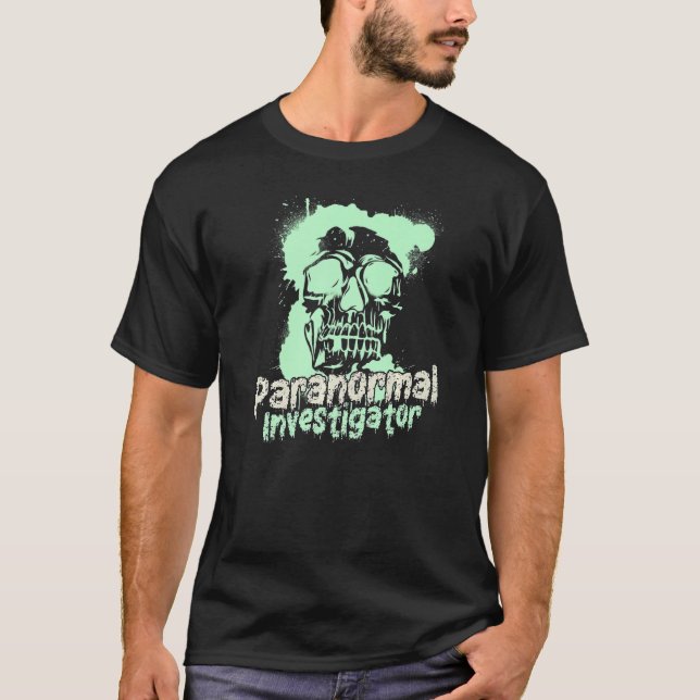 T-shirt Ghost Hunting Paranormal Investigator  14 (Devant)