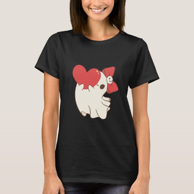T-shirt Ghost mignon" (Devant)