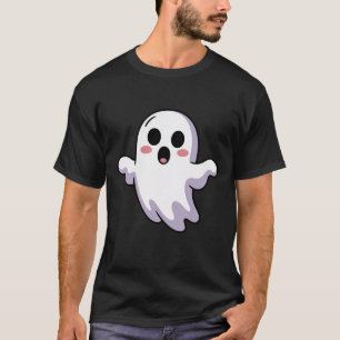 T-shirt Ghost mignon   Funny Kawaii Halloween Ghos