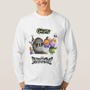 T-Shirt Ghost mignon, t-Shirt Halloween pour enfan
