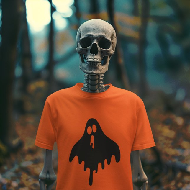 T-shirt Ghost Orange Halloween (Créateur téléchargé)
