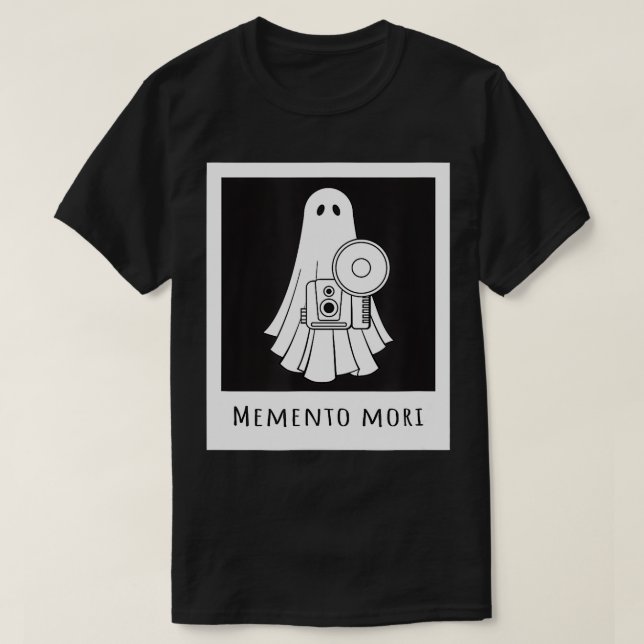 T-shirt Ghost Photographer  (Design devant)