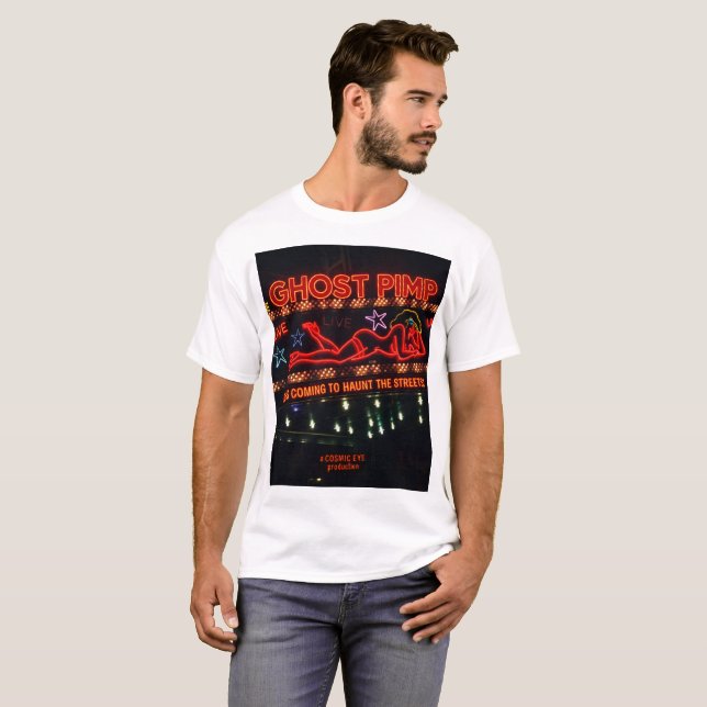 T-Shirt Ghost Pimp (Devant entier)