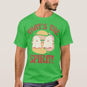 T-shirt Ghost Spirit Hilaried mignon amis Pun