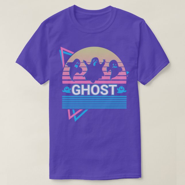 T-shirt Ghost Spirit Retro Cadeau (Design devant)