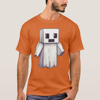 T-shirt Ghost Video Gamer Piel Halloween Matching Costume 