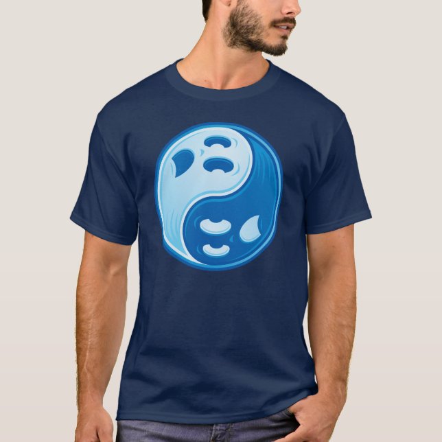 T-shirt Ghost Yin Yang (Devant)