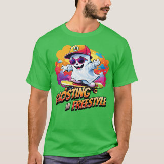T-shirt Ghosting en freestyle