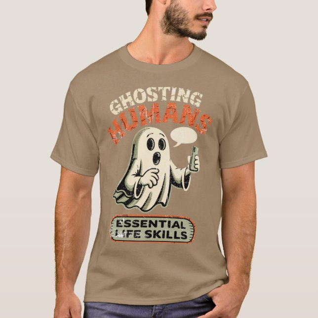 T-shirt Ghosting Humains (Devant)