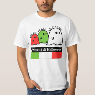 T-shirt Ghosts d'Halloween en Italie, Fantasmi di Hallowee