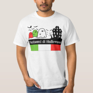 T-shirt Ghosts d'Halloween en Italie, Fantasmi di Hallowee