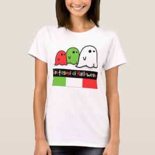T-shirt Ghosts d'Halloween en Italie, Fantasmi di Hallowee