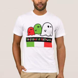 T-shirt Ghosts d'Halloween en Italie, Fantasmi di Hallowee