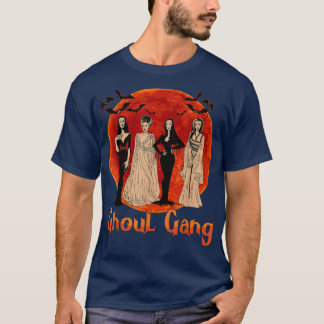 T-shirt Ghoul Gang Horror Goth Queens Halloween Bride Funn