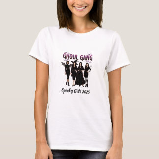 T-shirt Ghoul Gang Personnalisé Amis D'Halloween