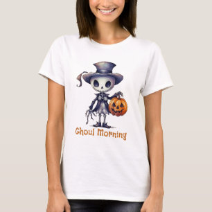 T-shirt Ghoul Morning Ghoul Skeleton Halloween Mug