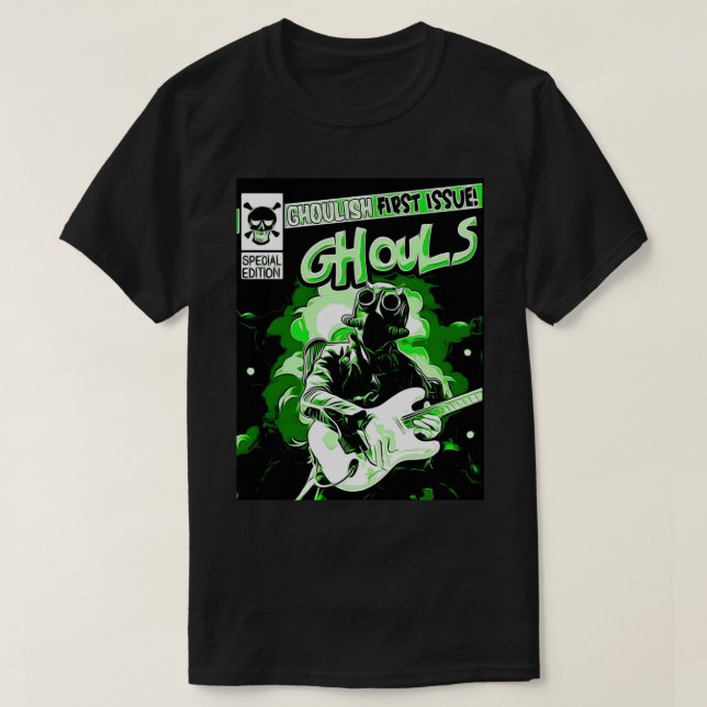 T-SHIRT GHOULS DE BANDE VERTE COUVERTURE COMIQUE ÉDITION S (Design devant)