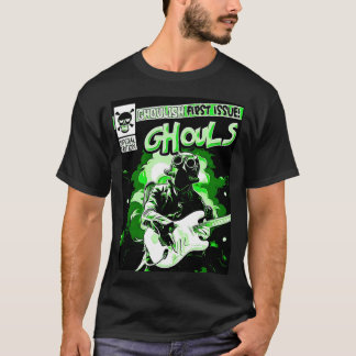 T-SHIRT GHOULS DE BANDE VERTE COUVERTURE COMIQUE ÉDITION S