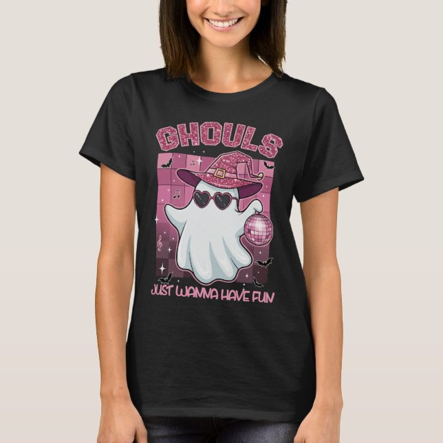 T-shirt Ghouls veut juste s'amuser (Devant)
