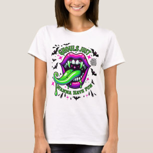 T-shirt Ghouls veut juste s'amuser
