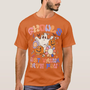 T-shirt Ghouls veut juste s'amuser Boo Halloween