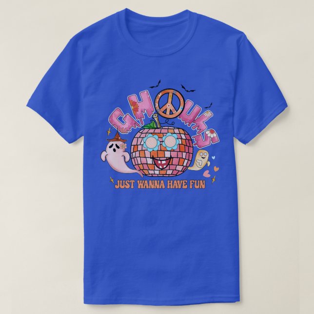 T-shirt Ghouls veut juste s'amuser Super Citrouille de la  (Design devant)