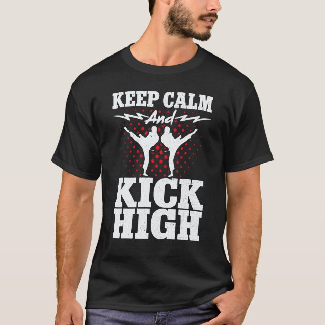 T-shirt Gi Classique de Karaté Ceinture Noire Uniforme Gar (Devant)