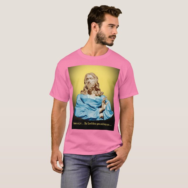 T-shirt Gian Lorenzo Bernini Bust of Christ 1679 (Devant entier)