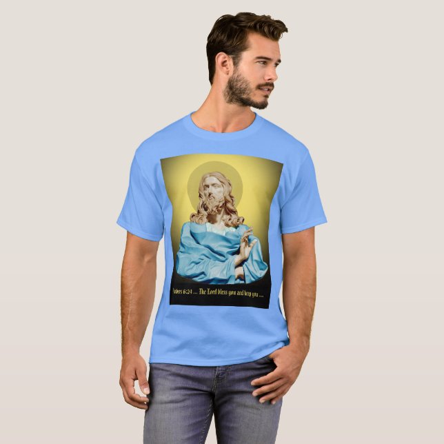 T-shirt Gian Lorenzo Bernini Bust of Christ 1679 (Devant entier)