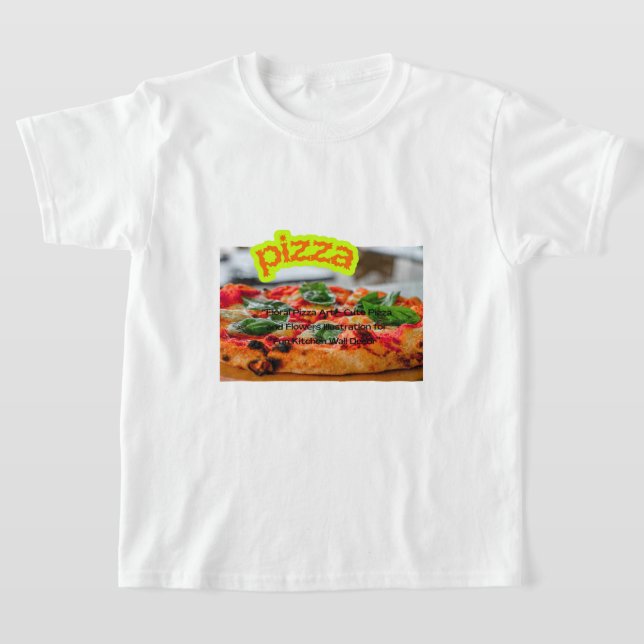 T-shirt Giant Pizza Image - Massive Delicious Food  (Poser)