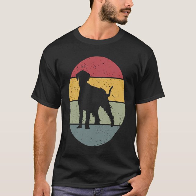 T-shirt Giant Schnauzer Vintage (Devant)