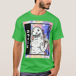 T-shirt Giant Tokyo Japon Kaiju Étrange Créature Monster A